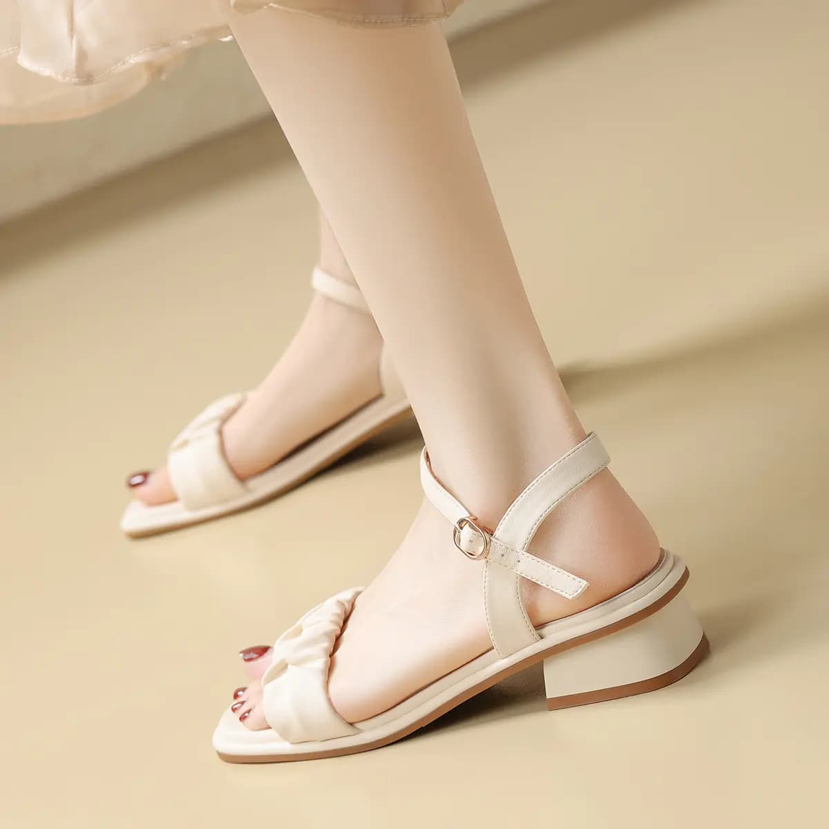 ZHR Strap Sandals 3.5cm Women's 4