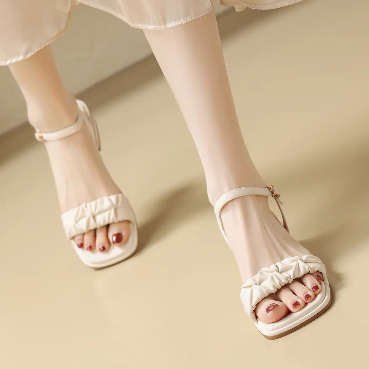 ZHR Strap Sandals 3.5cm Women's 3