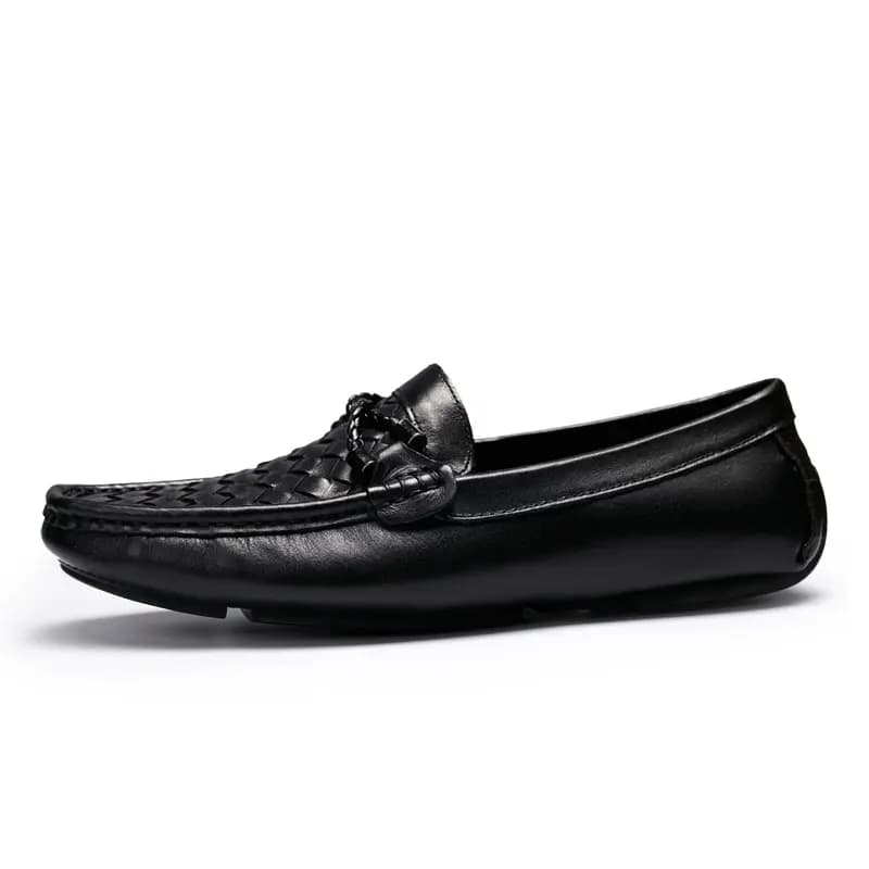 Brounvanm Kişi Dəri Loafer Qara