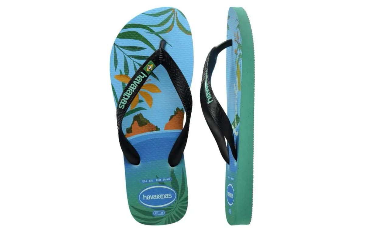 Havaianas Qadın Şipet Mavi/Qara 5