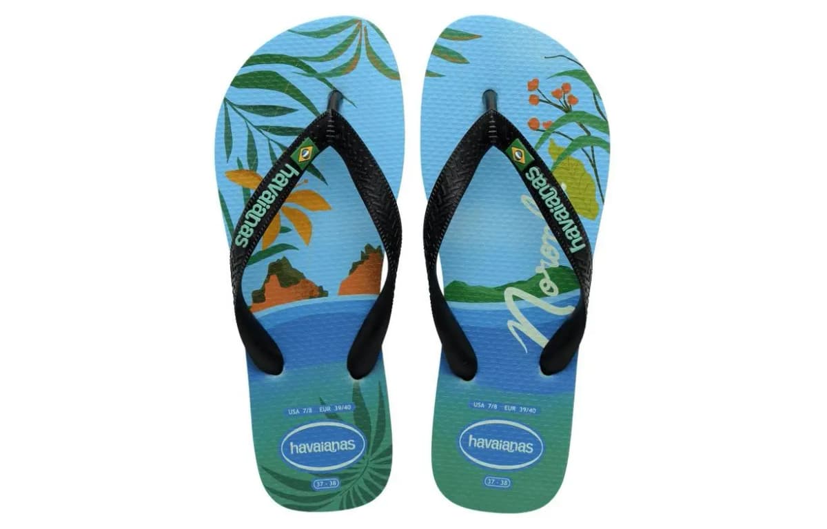 Havaianas Qadın Şipet Mavi/Qara 4