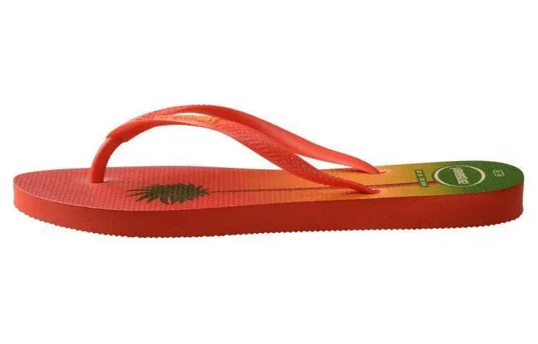 Havaianas Qadın Şipeti Narıncı/Yaşıl