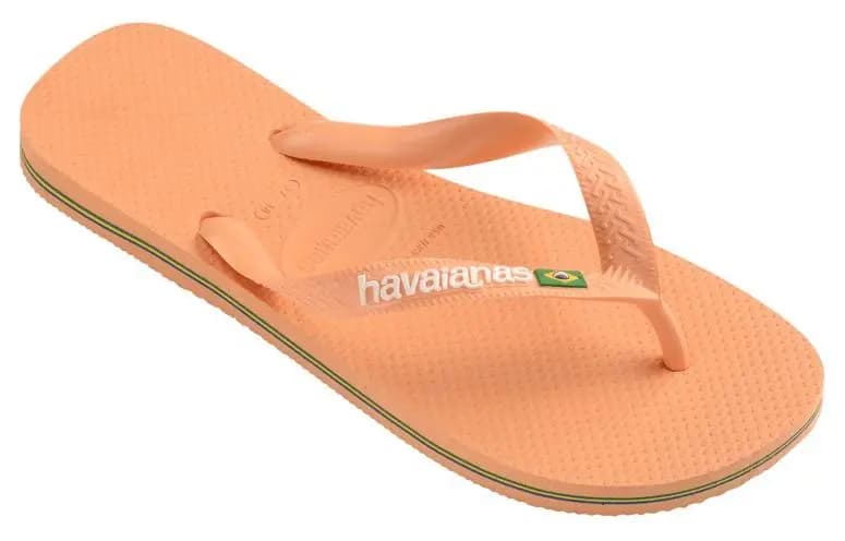 Havaianas Slip-Resistant Flip Flops Women's Orange 2
