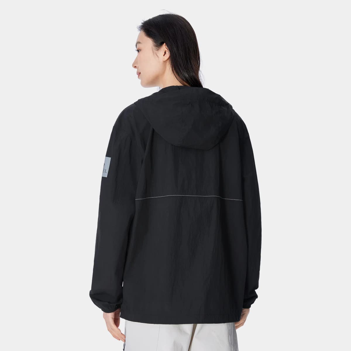Camel Shadow Series Summer New Loose Drop Shoulder Elastic Cuff Original Yarn Sun Protection UPF50+ Sunscreen Jacket Unisex 4