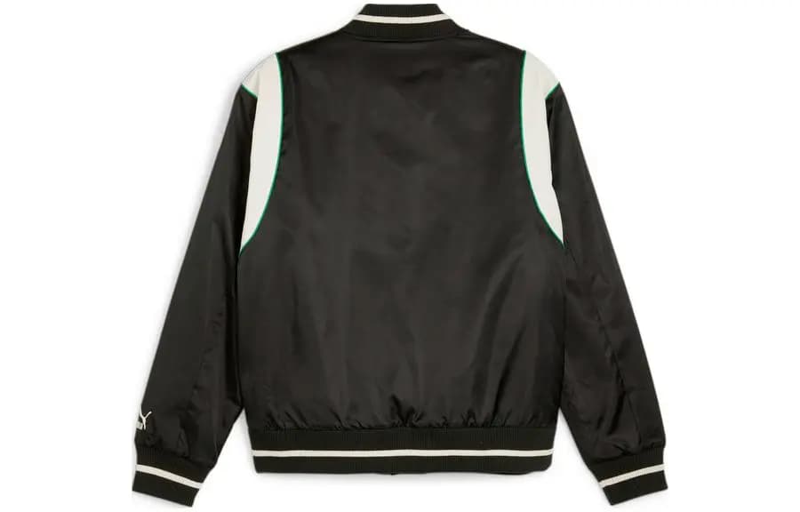 PUMA Baseball Jacket Unisex Black 2