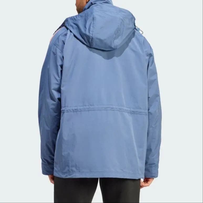 Adidas Originals Kişi Trençkot Mavi 4