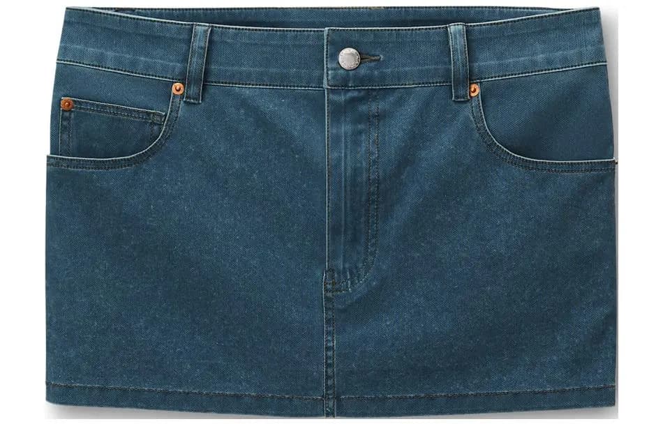 Alexander Wang Denim Mini Skirt