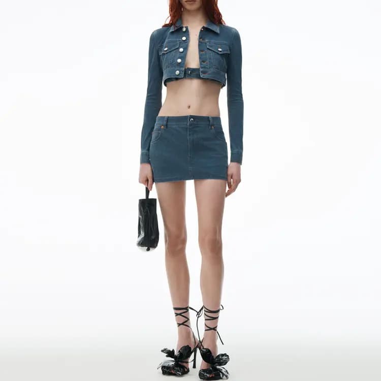 Alexander Wang Denim Mini Skirt 2