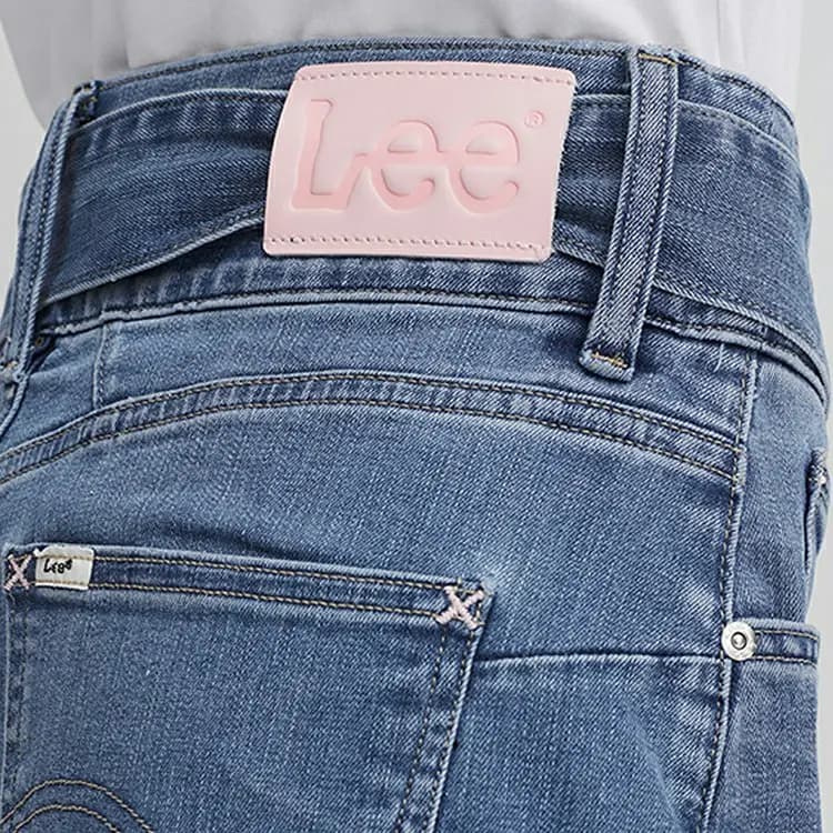 Lee SS24 Mall Collection Denim Midi Ətək Qadın 6