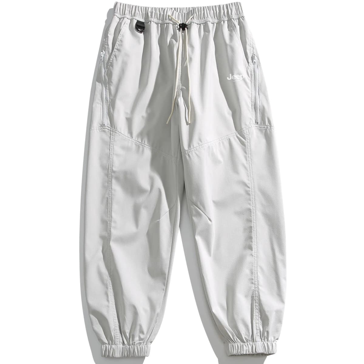 Jeep American Retro Deconstructed High-Street Functional Windproof Waterproof Wide-Leg Cuffed Casual Cargo Trousers Unisex 17