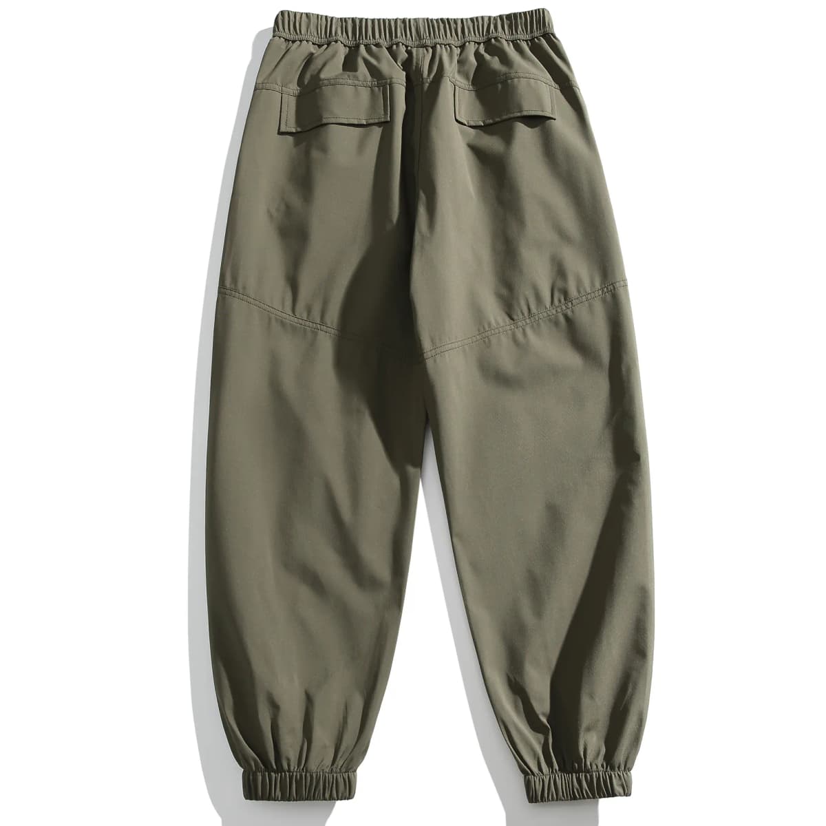 Jeep American Retro Deconstructed High-Street Functional Windproof Waterproof Wide-Leg Cuffed Casual Cargo Trousers Unisex 2