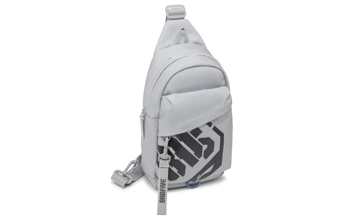 LiNing Crossbody Çanta Unisex Boz 3