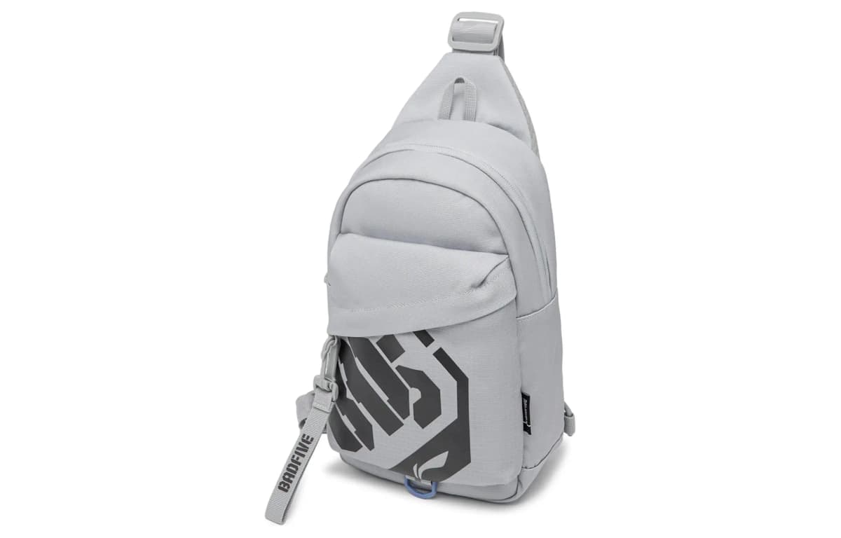 LiNing Crossbody Çanta Unisex Boz 2