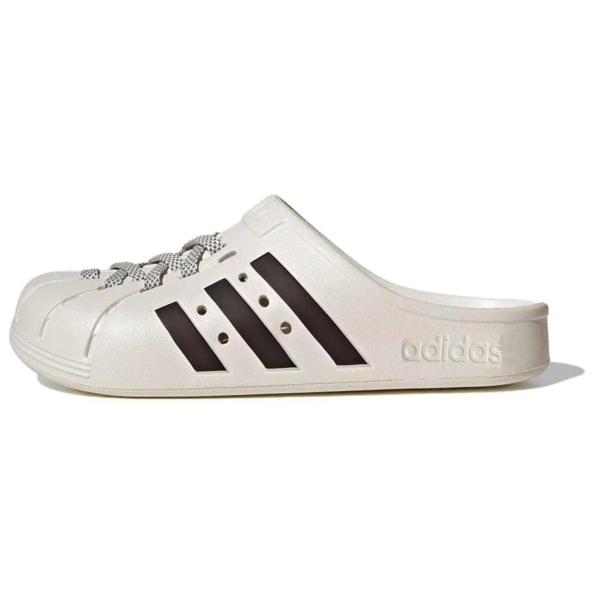 Adidas Adilette Clogs Ağ/Qara