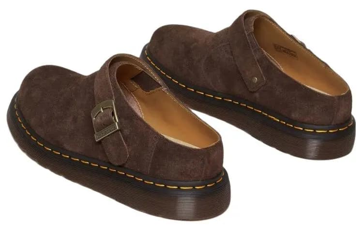 Dr. Martens Isham Desert Oasis Suede Mules 5