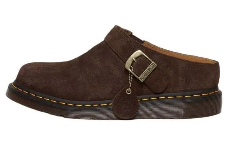 Dr. Martens Isham Desert Oasis Suede Mules